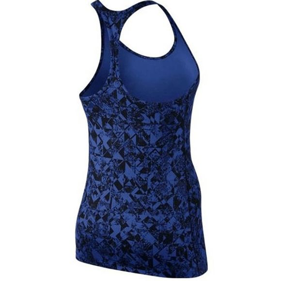 NEW Women’s Small NIKE Get Fit Jewel Training Tank Top Shirt Blue 683273-480 - Picture 1 of 6